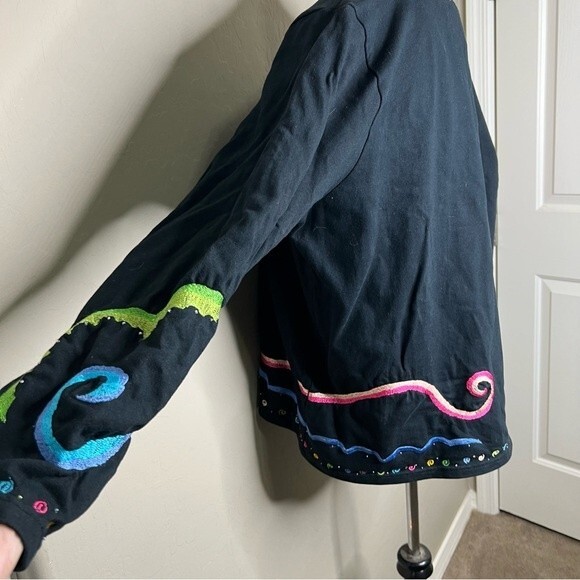 Michael Simon embroidered cardigan - Picture 4 of 8